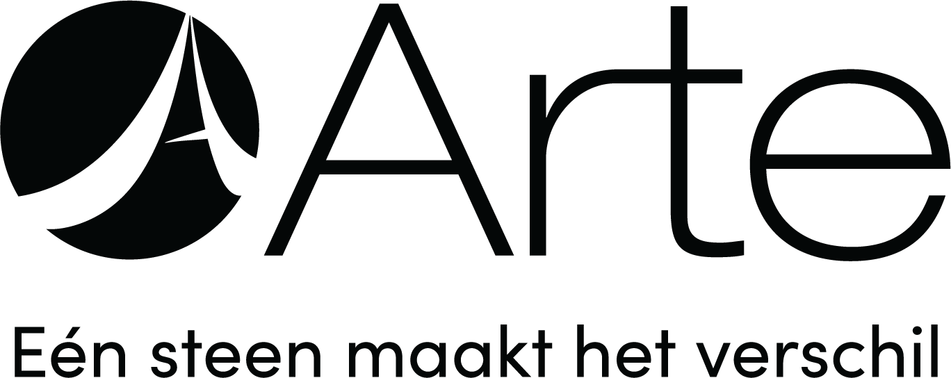 Arte - Logo Payoff zwart